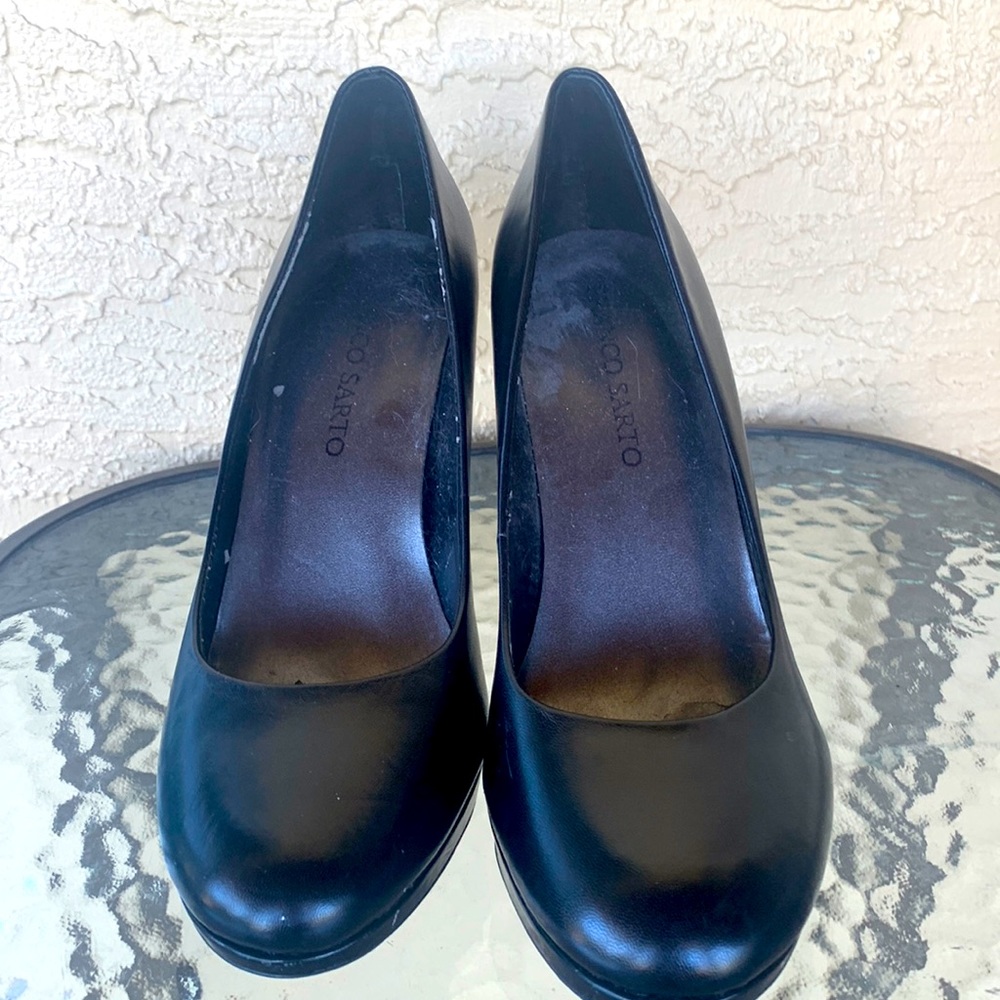 Size 9 4” heel black